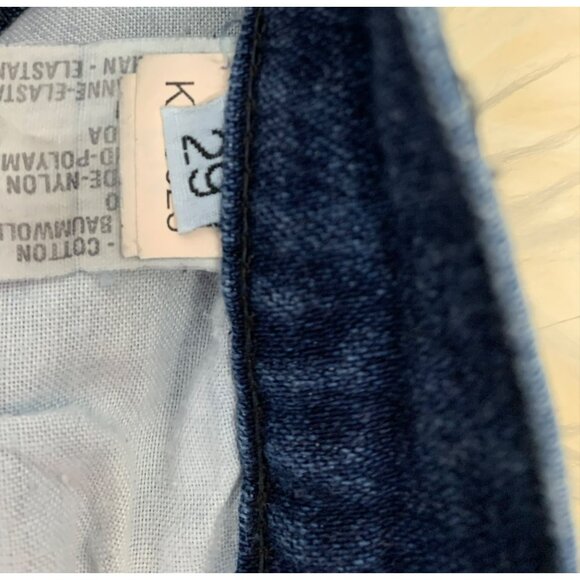 VTG Valentino Jeans 90s 2000s Blue Denim Straight Leg Sz 29 - Picture 3 of 9